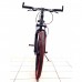Bicycle Mercedes Benz Black-Red on cast wheels with 6 spoke wheels Bicycle Mercedes Benz Black-Red on cast wheels with 6 spoke wheels